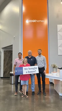Jason with clients