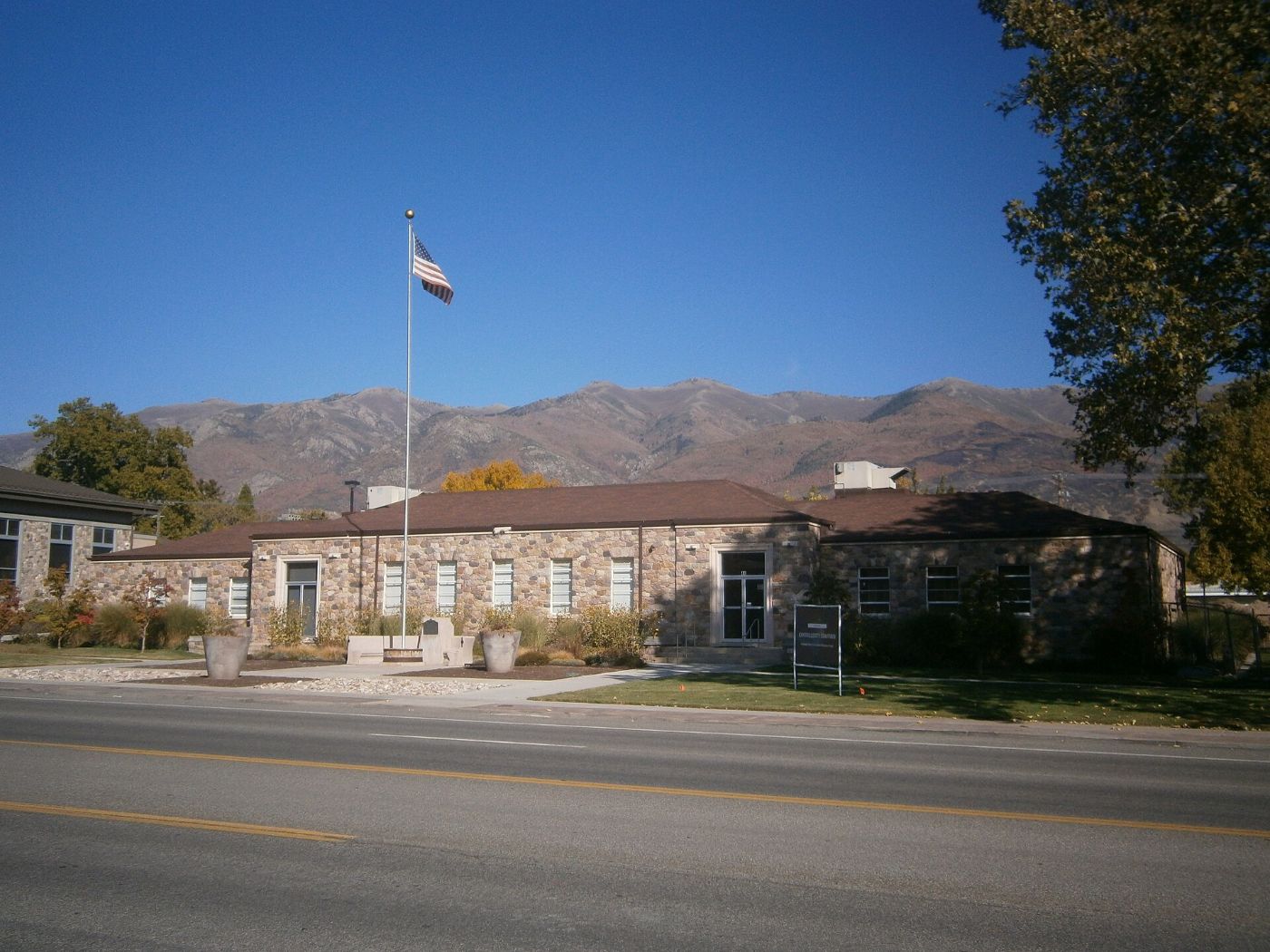 The former Kaysville City Hall on Main Street in Kaysville, Utah